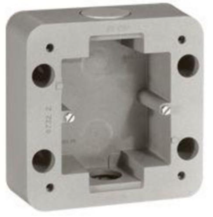 CAJA DE SUPERFICIE SOLIROC 1 ELEMENTO 110X110X45MM